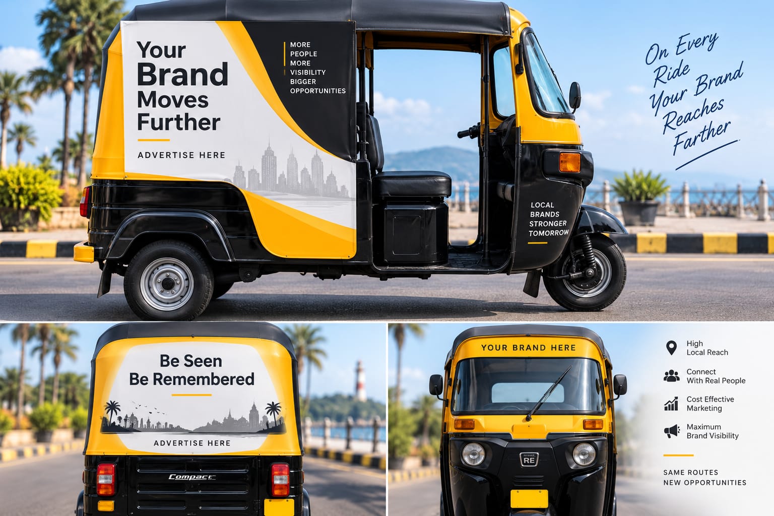 Auto Rickshaw Branding