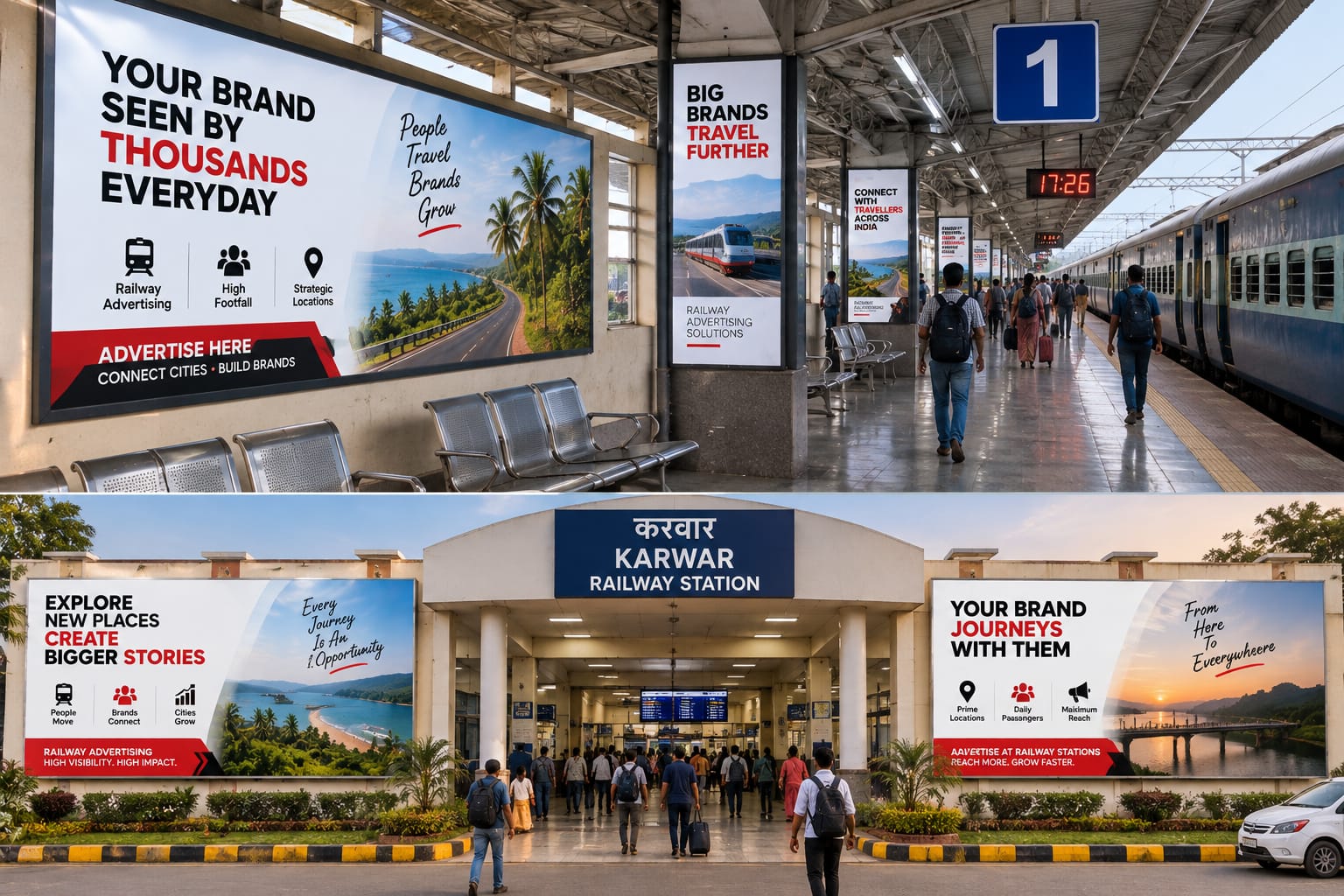 Railway Station Advertising